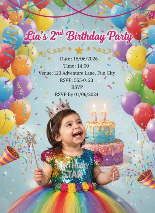 Invitation sample