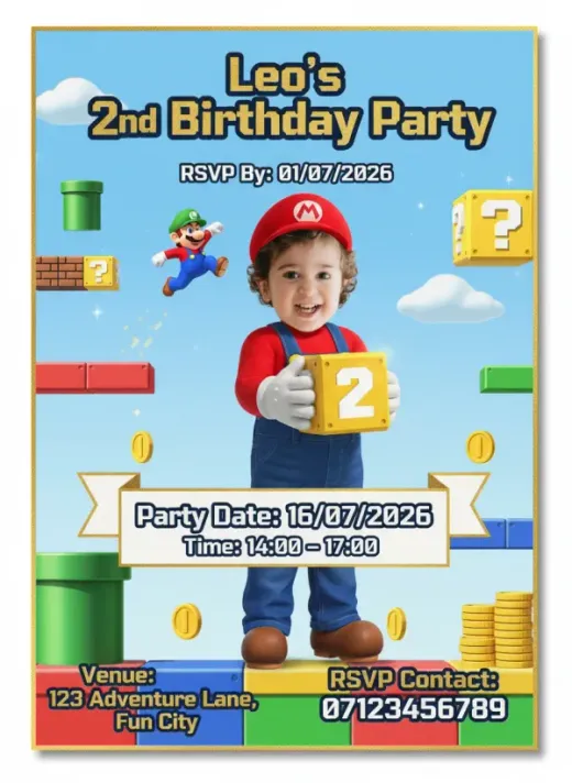 AI-generated invitation